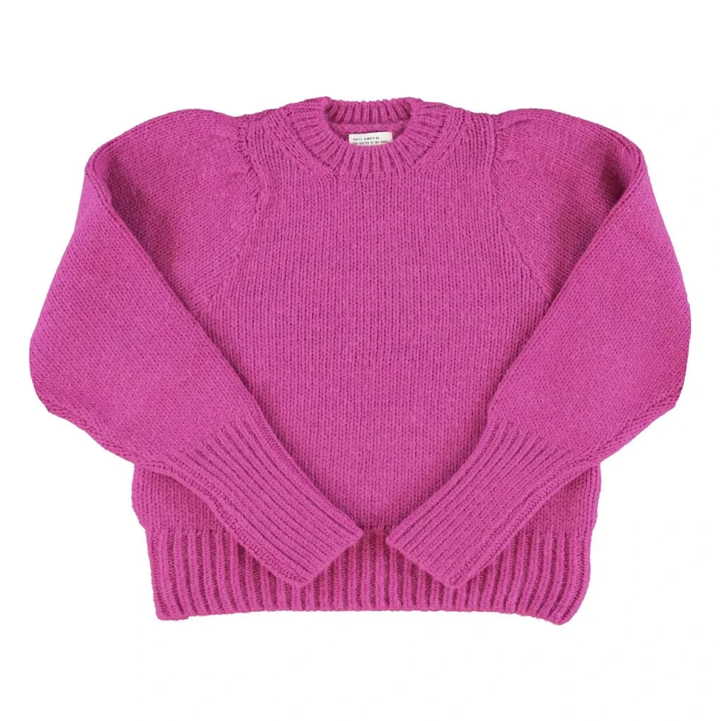 Sisters Department - Wool Sweater | Fuchsia