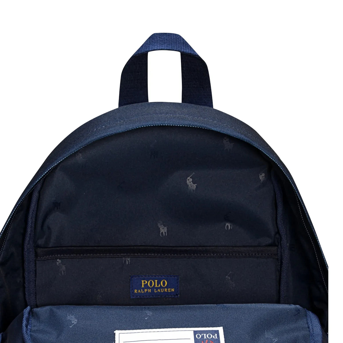 Ralph Lauren - Recycled Fiber Teddy Bear Backpack | Navy