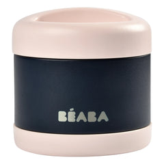 Béaba - Insulated Stainless Steel Food Storage Container - 500 ml | Navy Blue