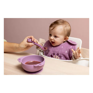 Trixie - Mrs. Peacock Suction Silicone Bowl | Purple