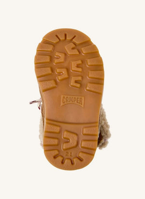 Camper - Twins Padded Boots | Light Brown