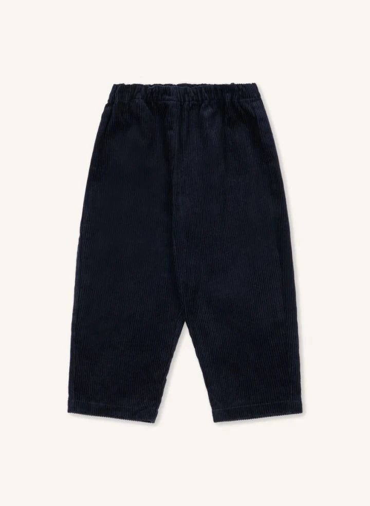 Konges Sløjd - Sully Organic Cotton Ribbed Corduroy Pants | Navy