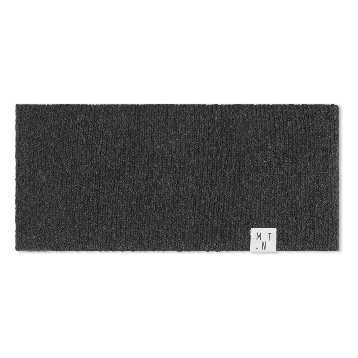 Matona - Wool Headband | Charcoal Grey