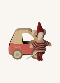 Maileg - Little Sister Christmas Mouse