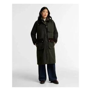 Barbour - Kirklees Checked Cotton Jacket | Dark Khaki
