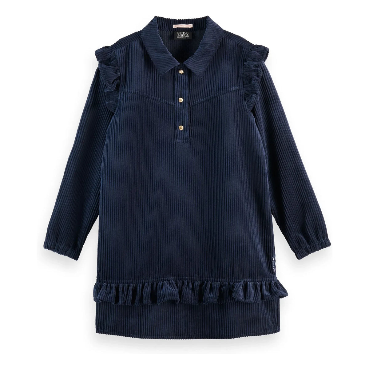 Scotch & Soda - Velvet Dress | Navy