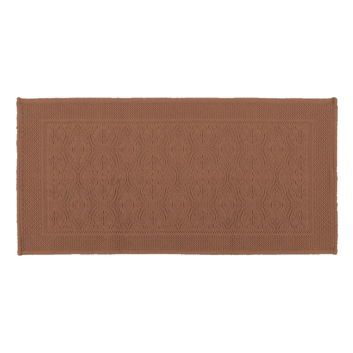 Haomy - Kymi Cotton Bath Mat | Mocaccino