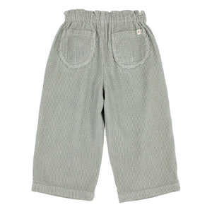 Búho - Women's Velvet Pants | Eucalyptus