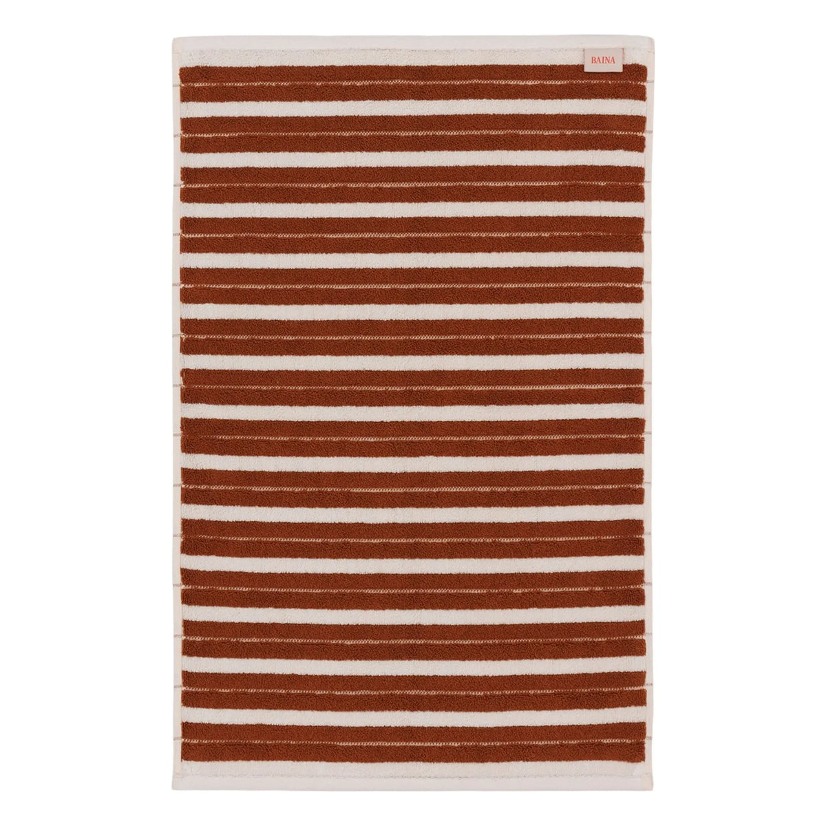 Baina - Echo Bathroom Mat | Terracotta
