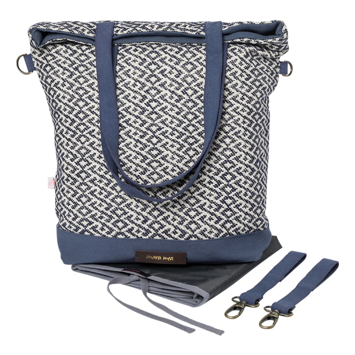 Mara Mea - Multi-Position Changing Bag | Navy Blue