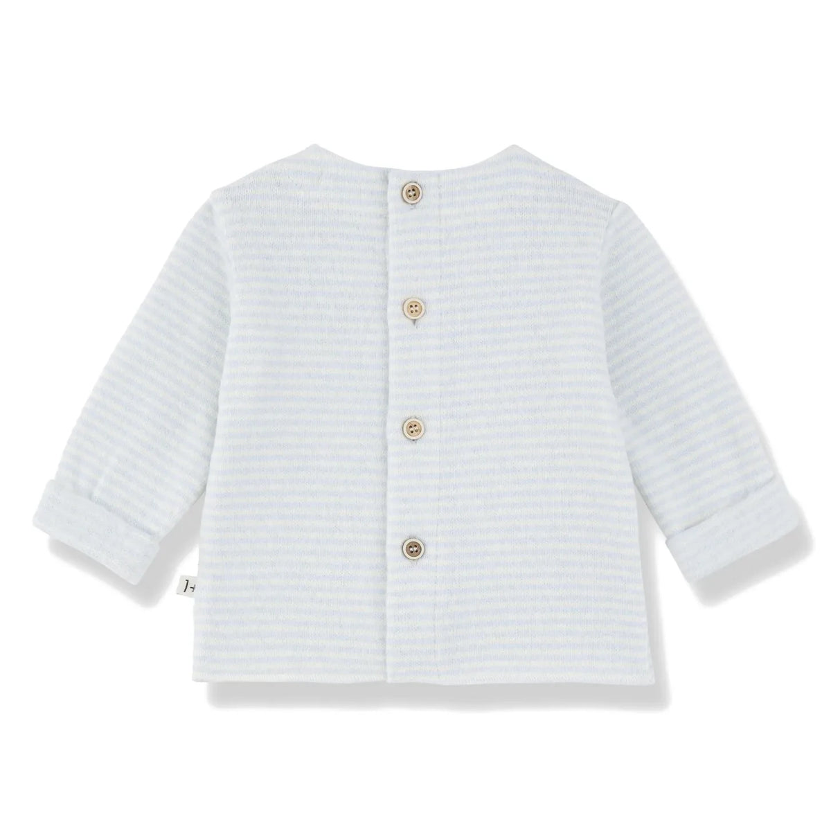 1+ in the family - Belfort Striped T-Shirt | Light Blue