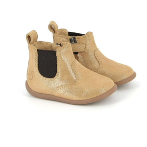 Pom d'Api - Velvet Stretch Boots | Beige