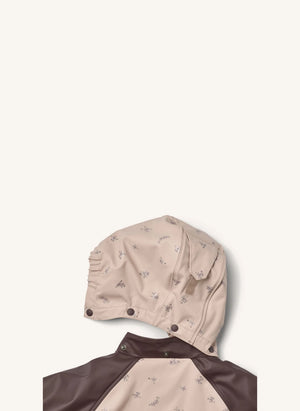 Wheat - Ajojo Raincoat Made from Recycled Fibers | Plum