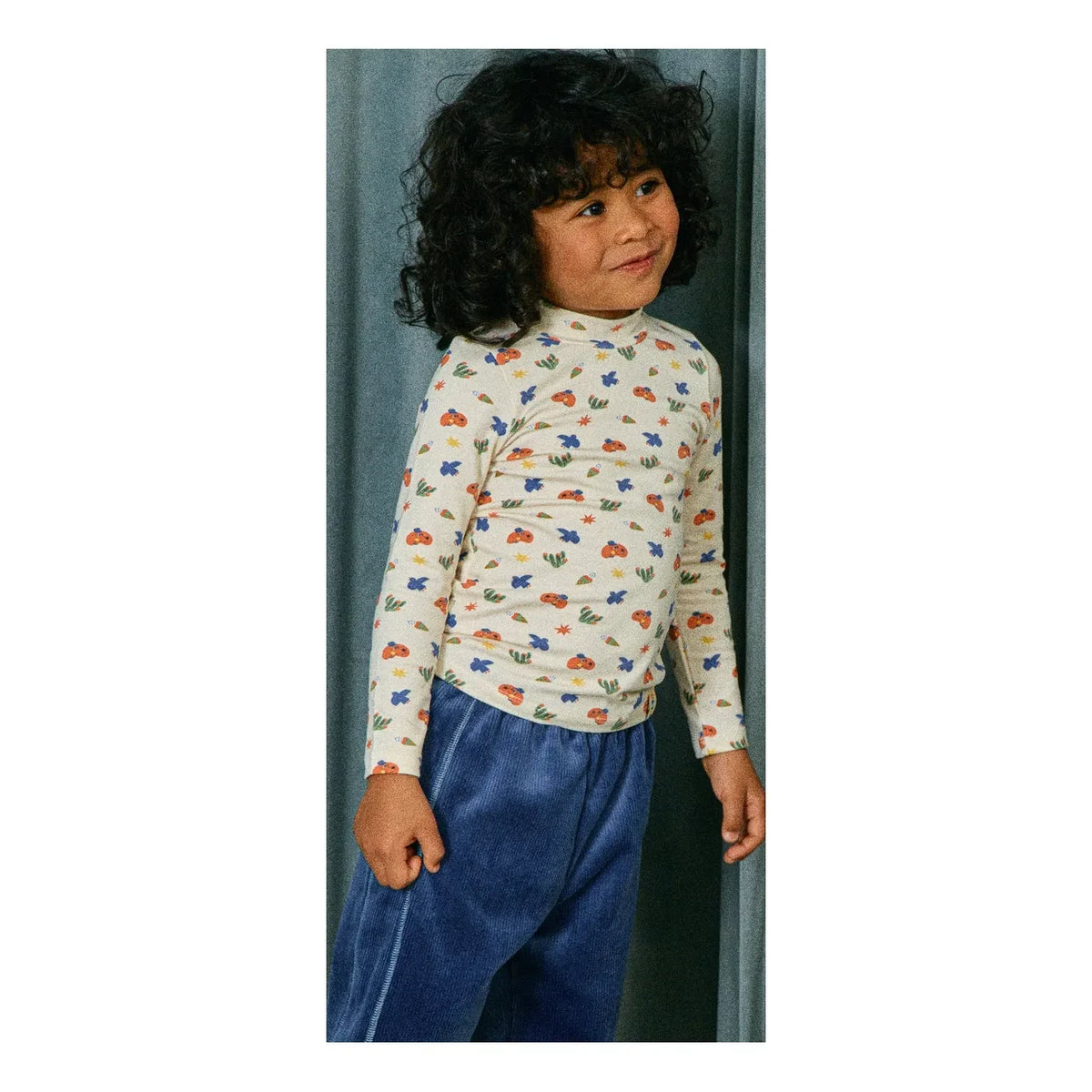 Petit Stella - Pima cotton and Modal turtlenecks for toddlers | Cream