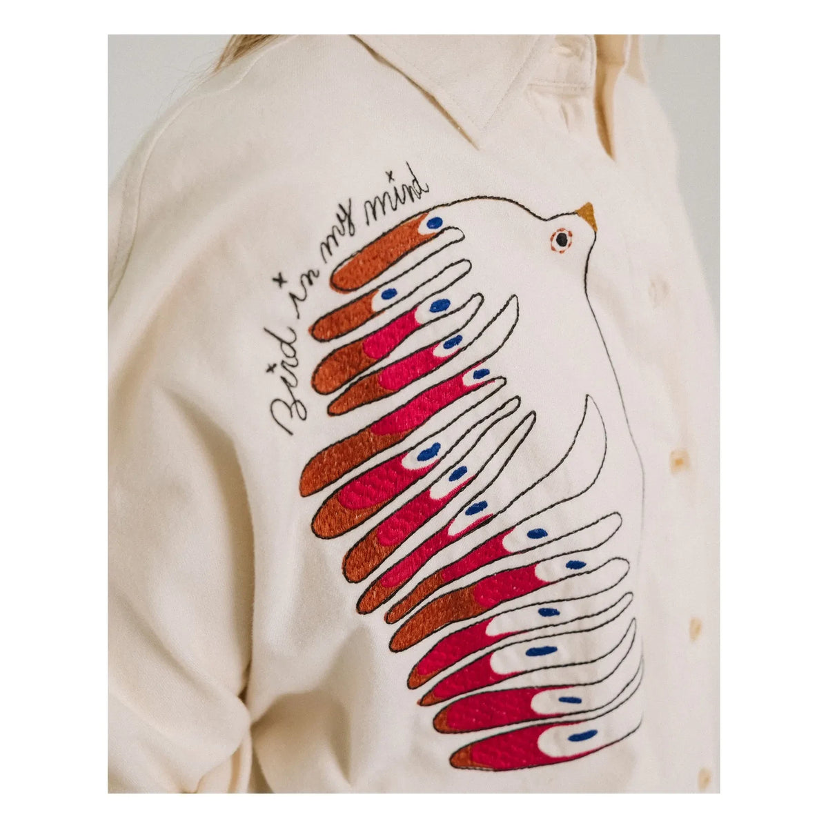 Tinsels - Faune Cotton Shirt | Ecru
