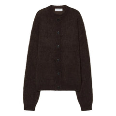 Pomandère - Wool cardigan | Khaki