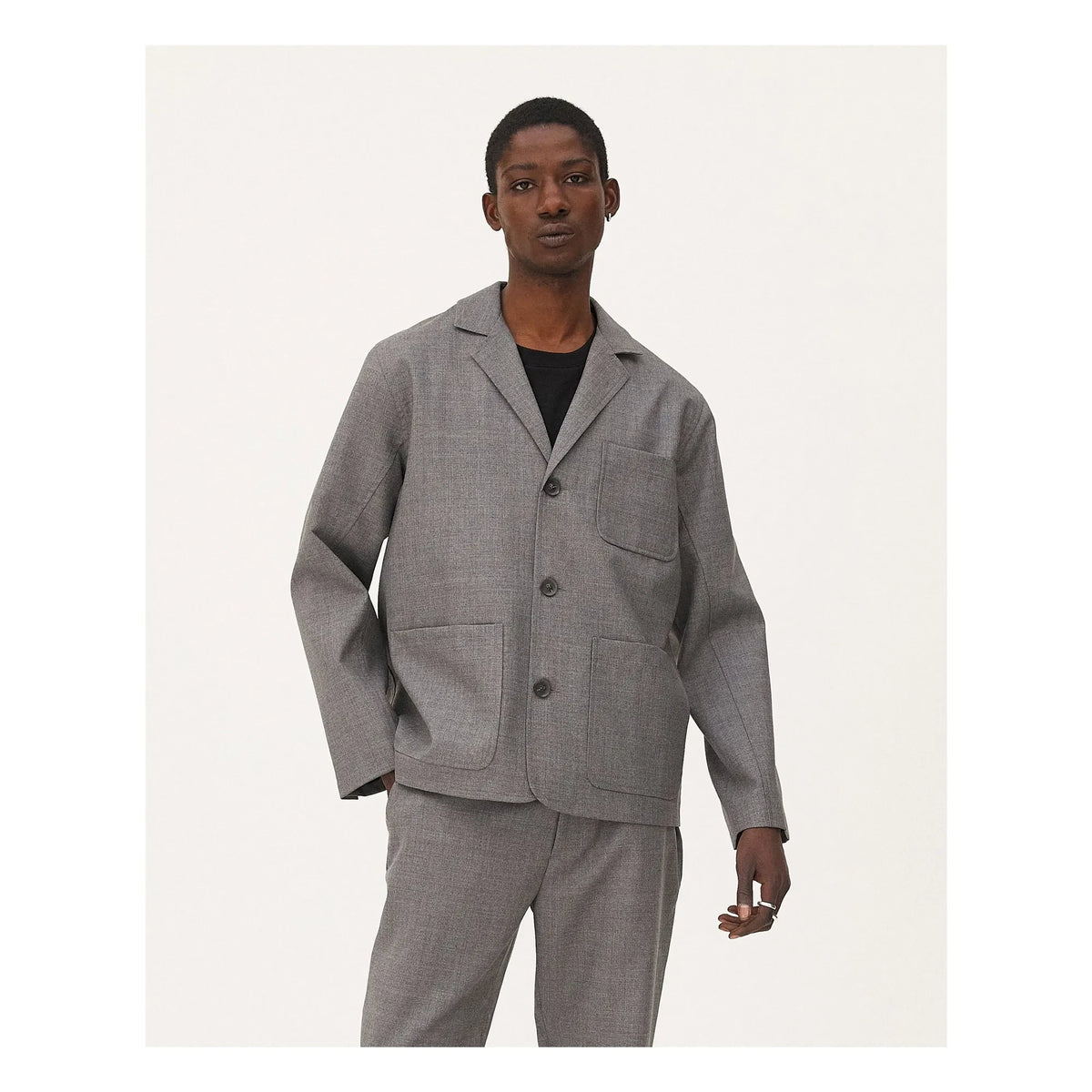 Noyoco - Nairo Laine Jacket | Dark Gray