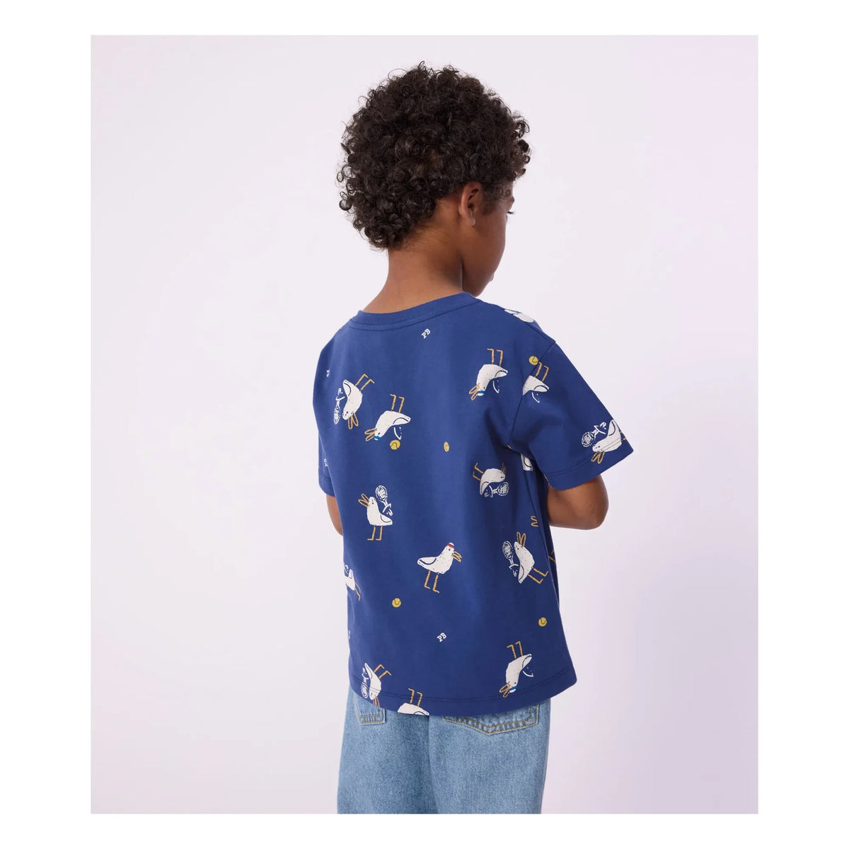 Petit Bateau - Seagull T-Shirt | Dark Blue