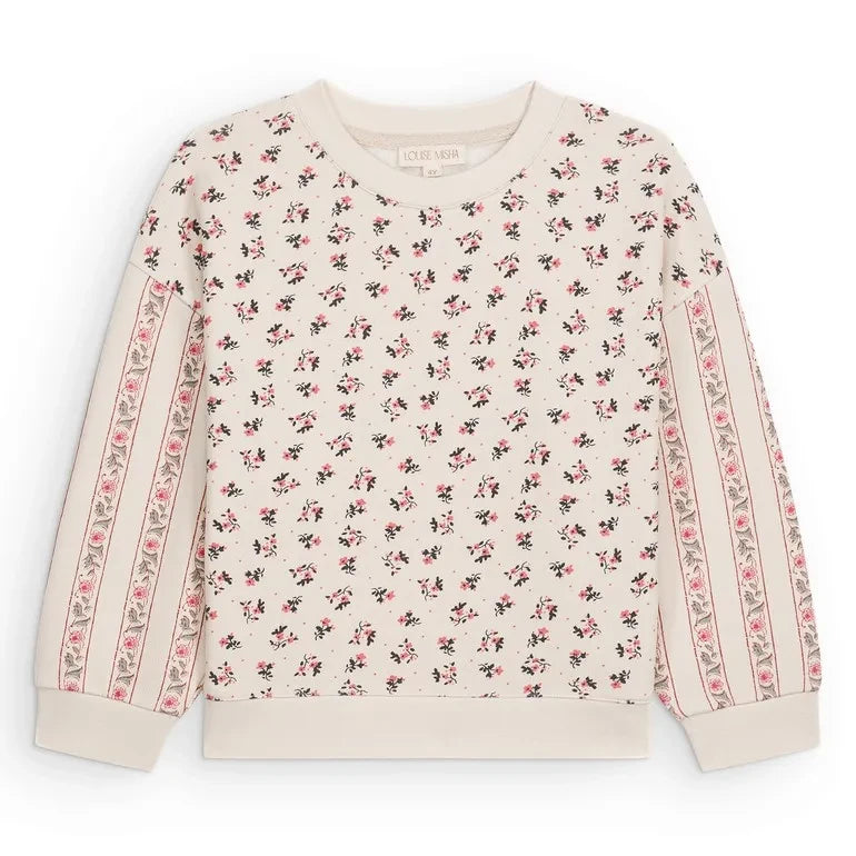 Louise Misha - Rosalia organic cotton sweatshirt | Cream