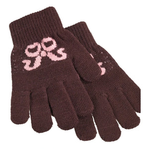 Molo - Kaapo Knitted Gloves 2 Pairs | Brown