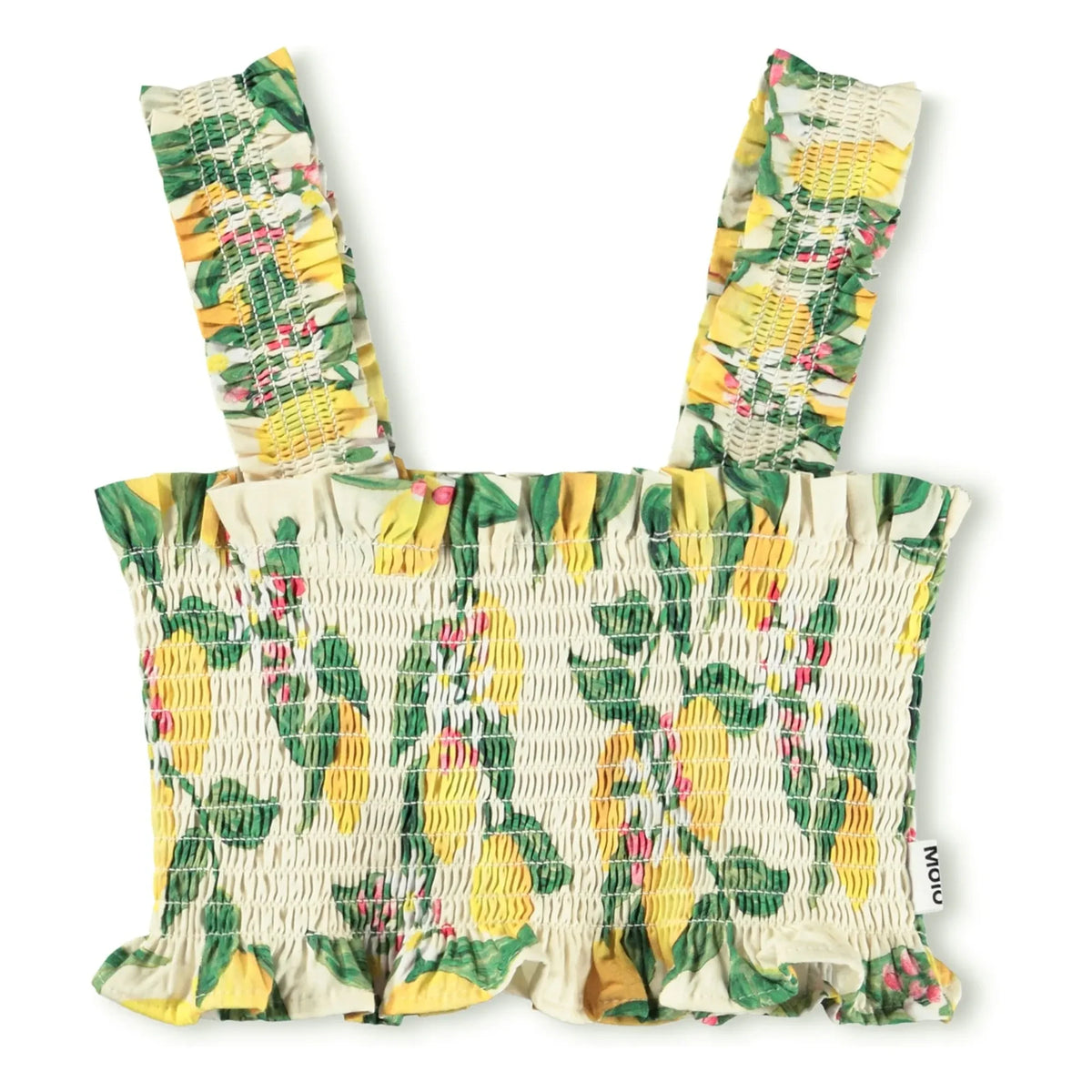 Molo - Top Rolfia Lemons | Pale Yellow