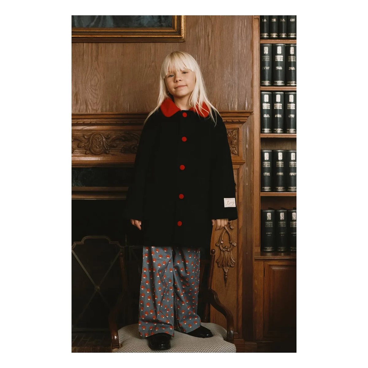 Tinycottons - Wool Coat | Dark Blue