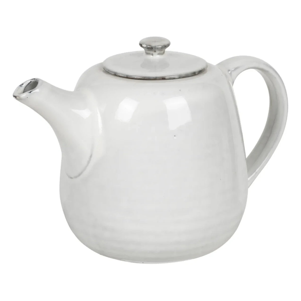 Broste Copenhagen - Nordic Sand Stoneware Teapot | Light Gray