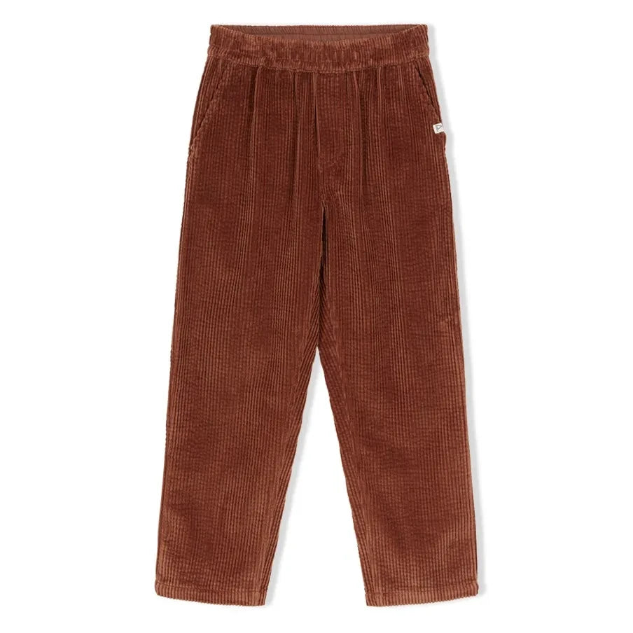 Arsène et Les Pipelettes - Organic Cotton Corduroy Pants | Brown