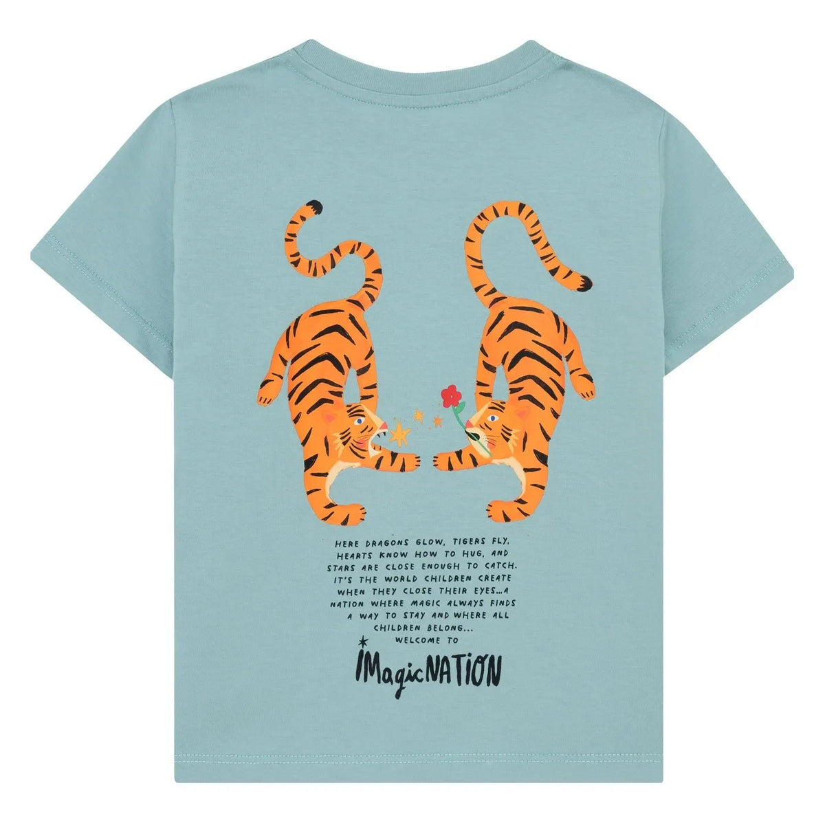 Pepita & Me - Tiger T-shirt | Steel