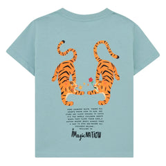Pepita & Me - Tiger T-shirt | Steel