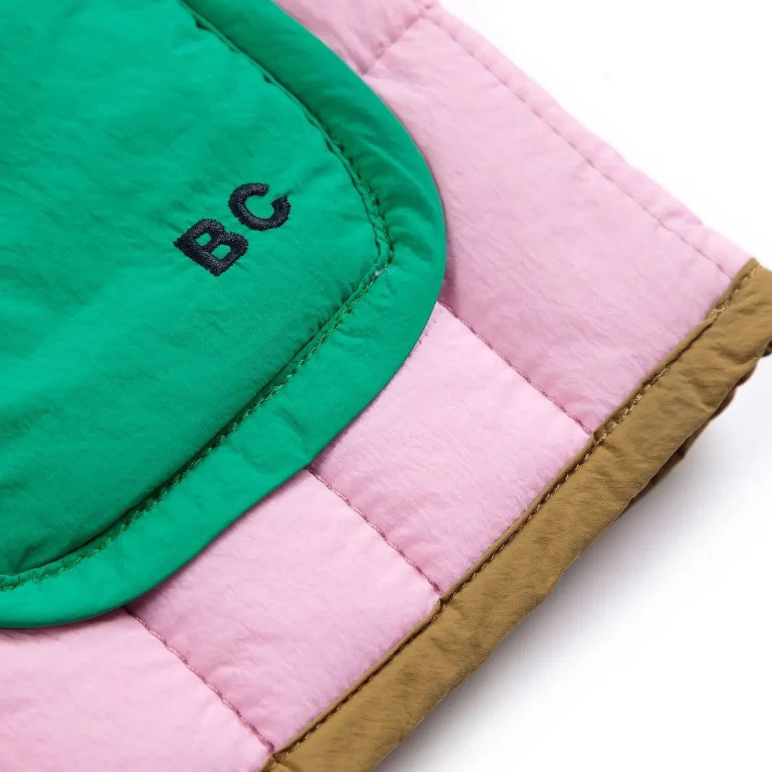 Bobo Choses - Recycled Fiber Quilted Baby Jacket | Pink