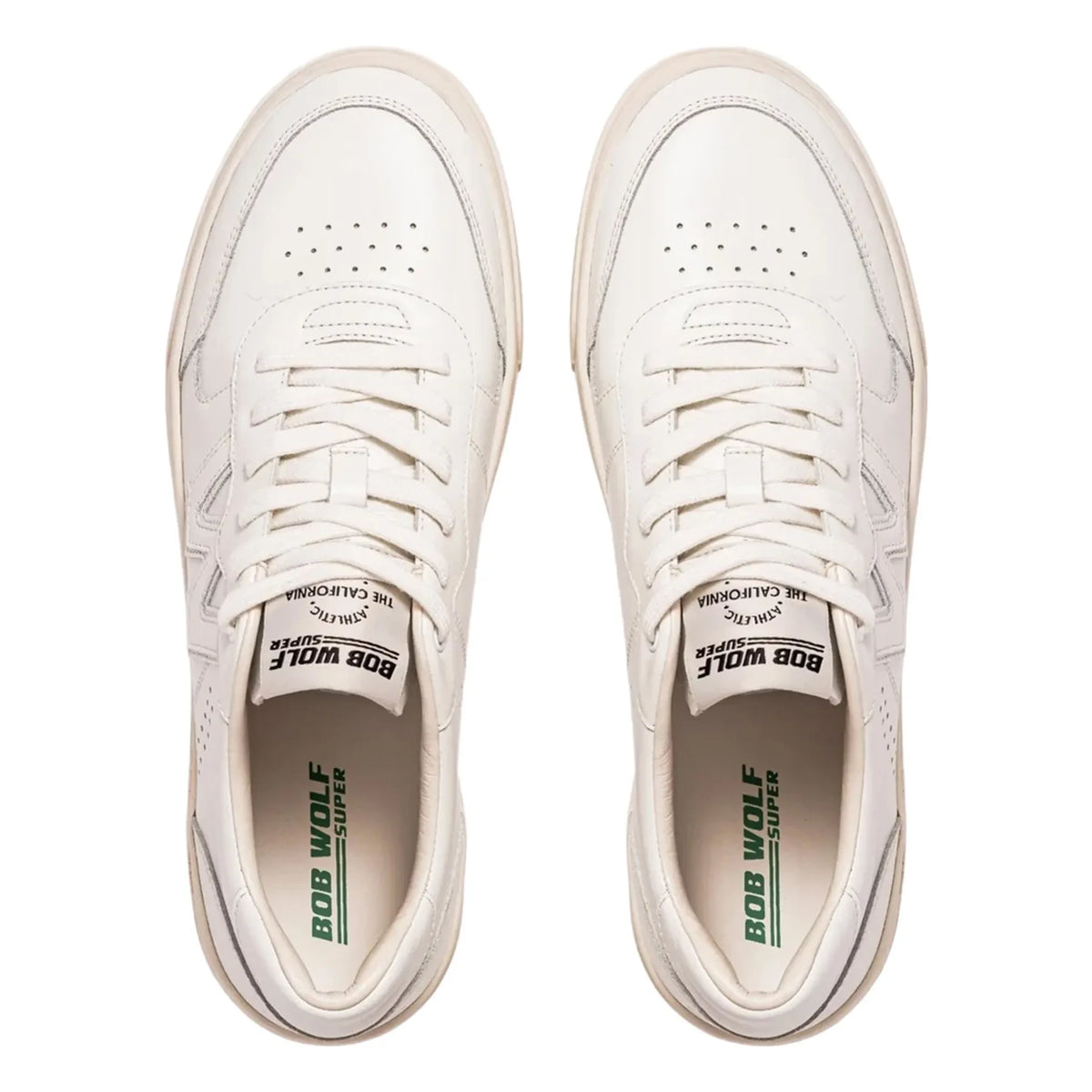 Bob Wolf - Legacy Leather Sneakers | White