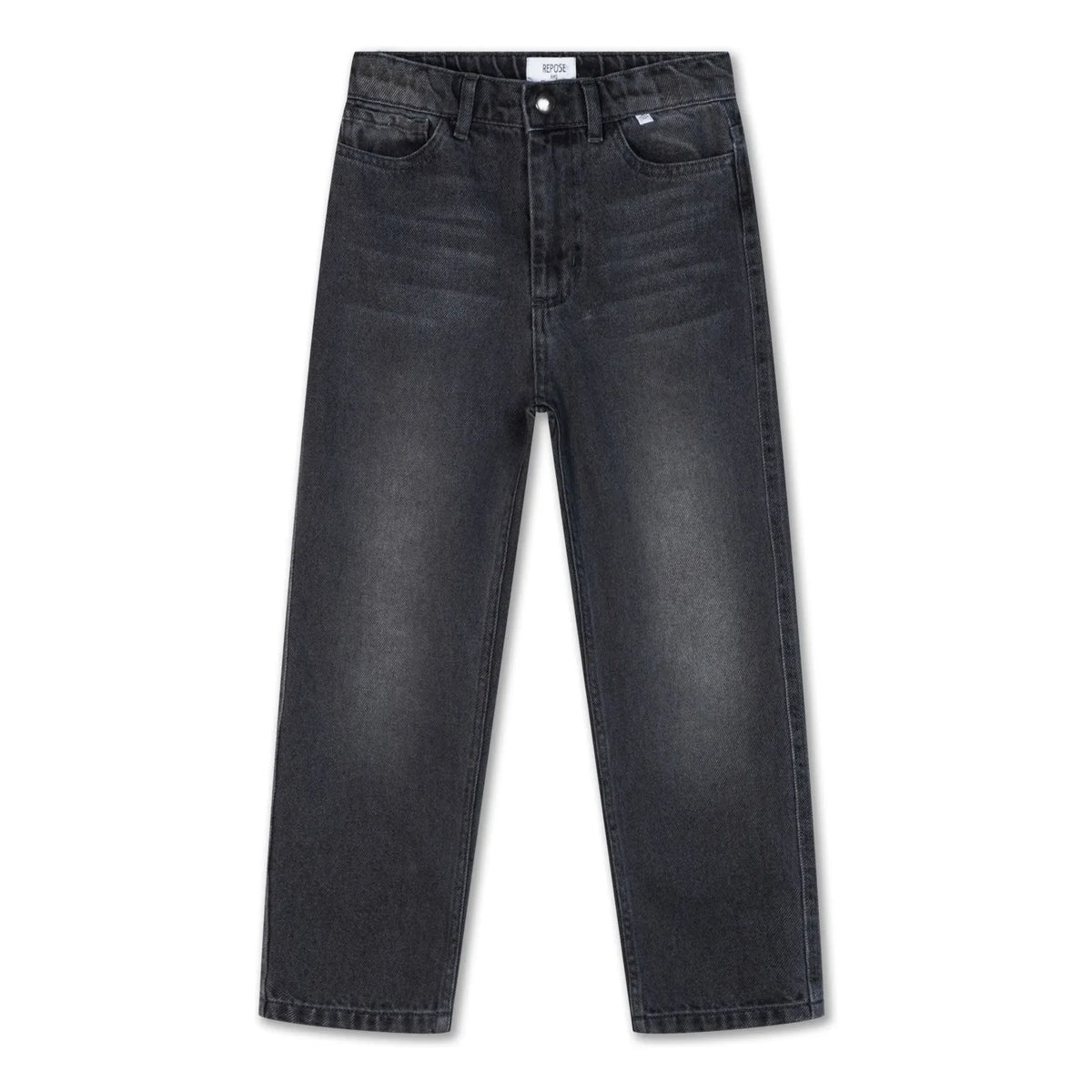 Repose AMS - Organic Cotton Straight Jeans | Charcoal Gray