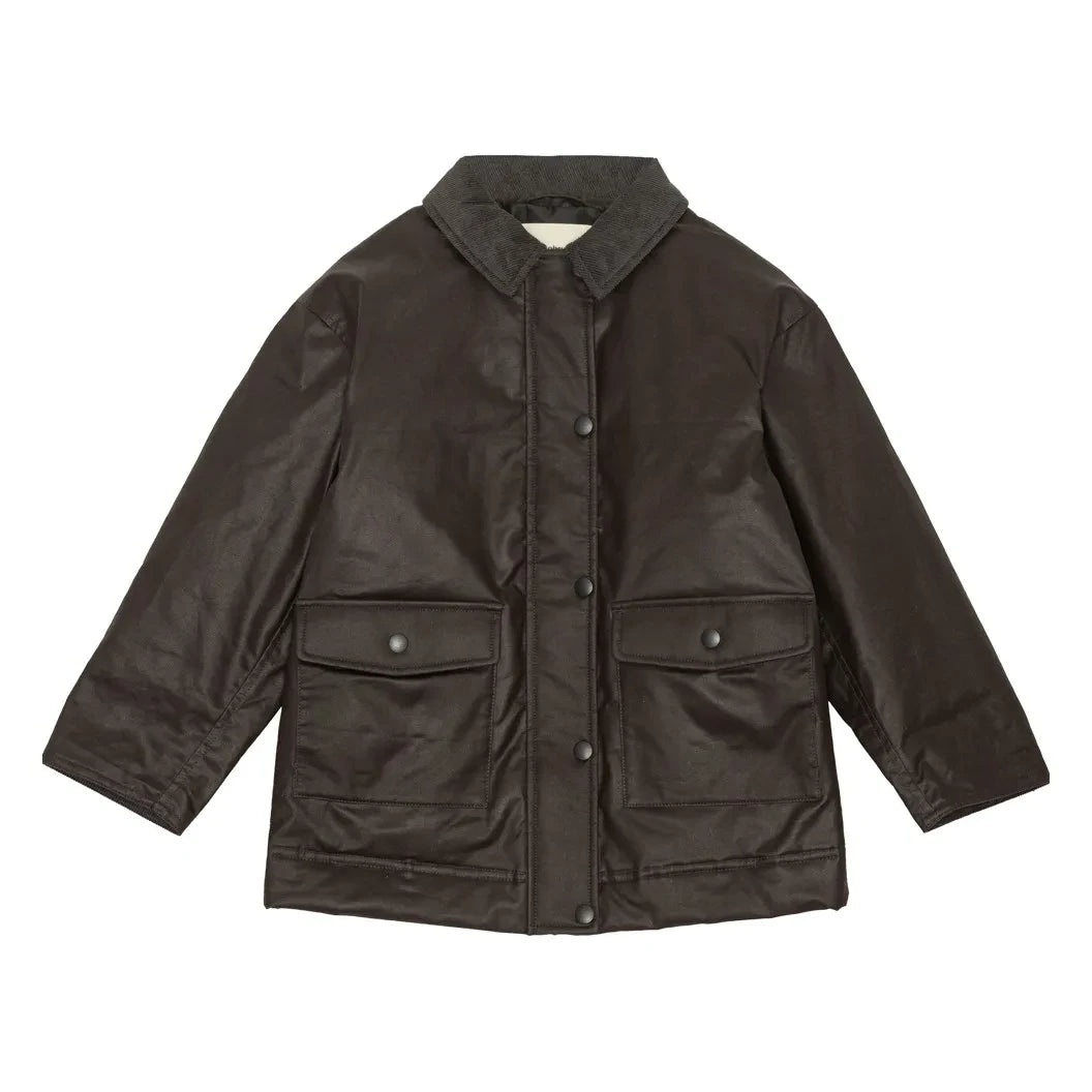 brunobruno nation - Nabi Organic Cotton Quilted Jacket | Brown