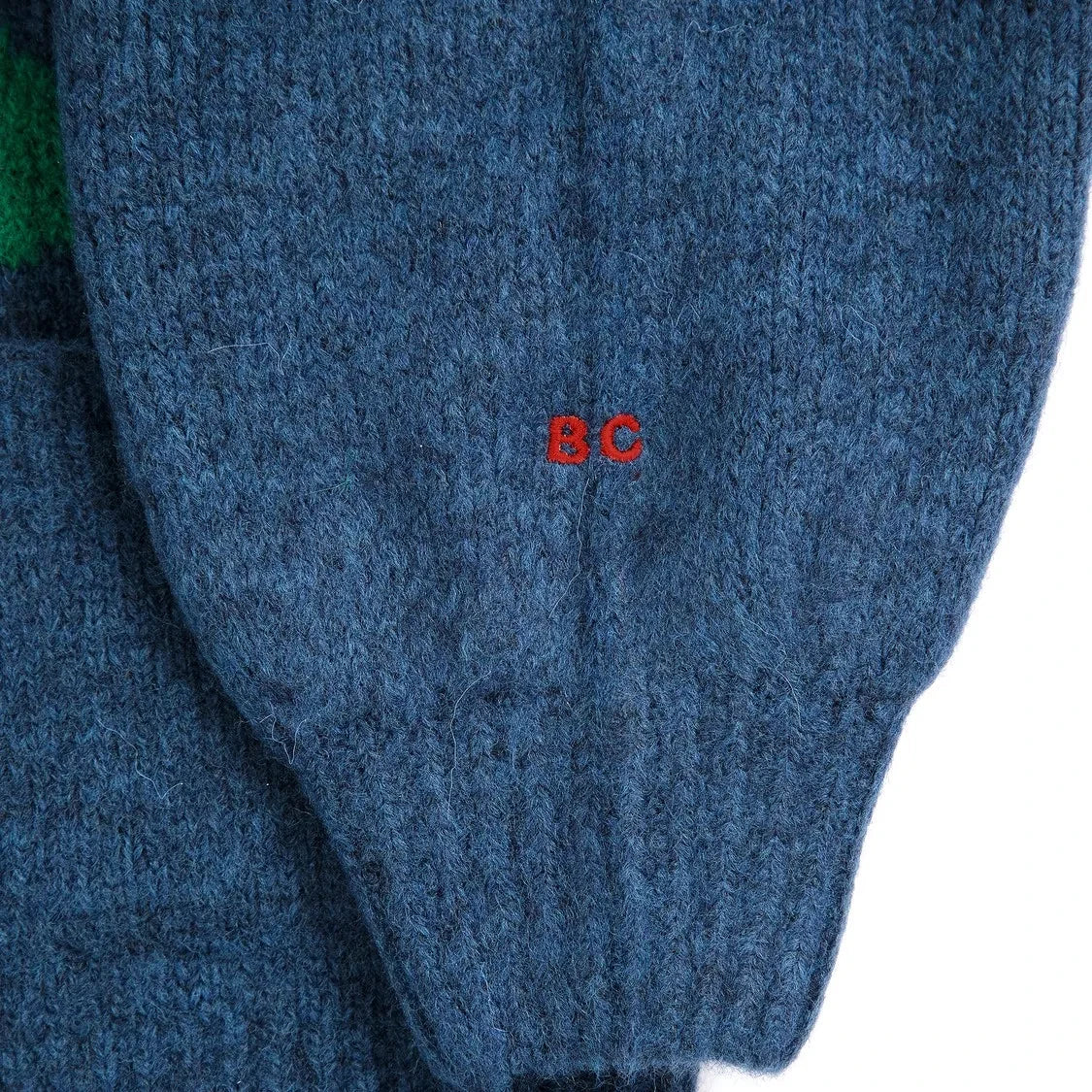 Bobo Choses - Floral Cardigan | Dark Blue