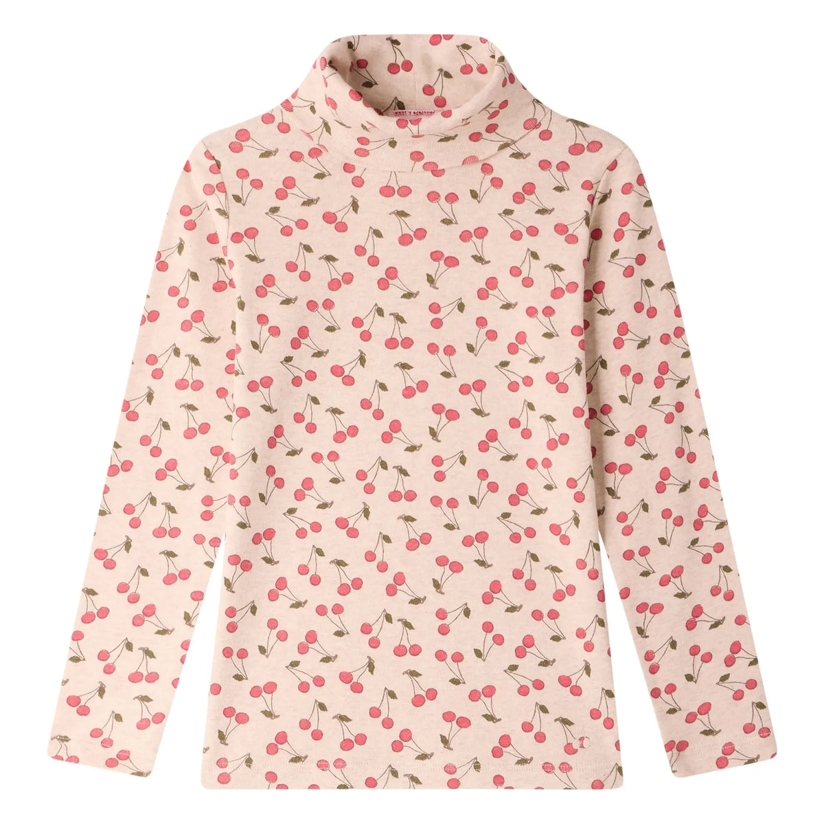 Bonpoint - Tahiti Cherry Printed Organic Cotton T-Shirt | Beige
