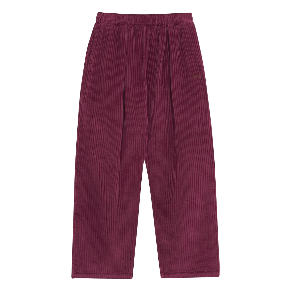 The Campamento - Velvet Trousers | Burgundy
