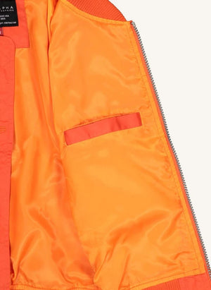 Alpha Indutries - MA-1 TT Lightweight Bomber Jacket | Orange
