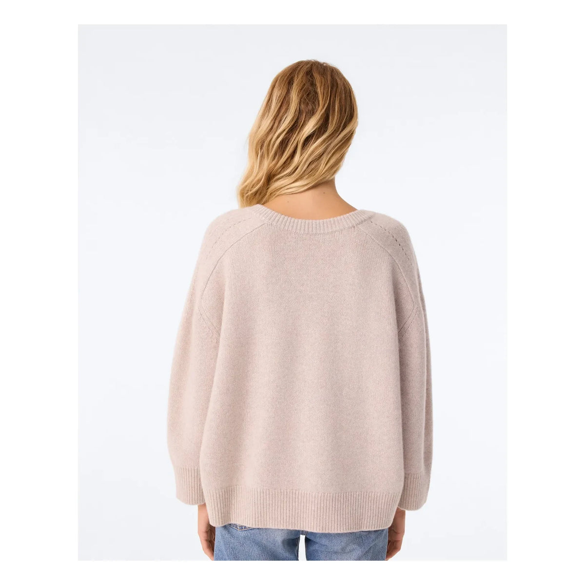 Kujten - Divee Cashmere Sweater | Oatmeal