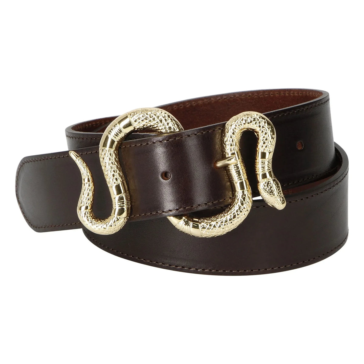 herbert frère soeur - La Crush Leather Belt | Chocolate