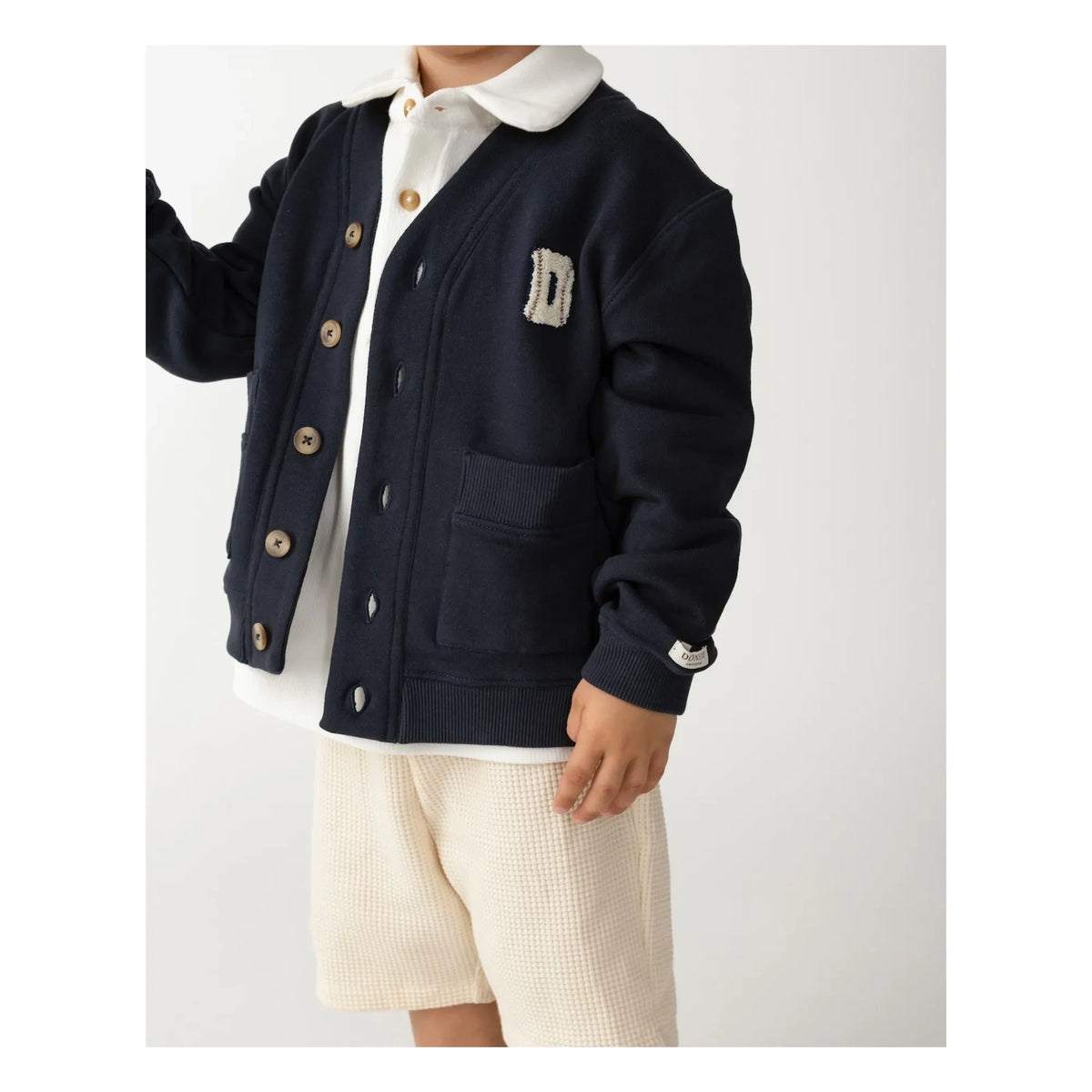 Donsje - Maukie Pocket Cardigan | Navy Blue