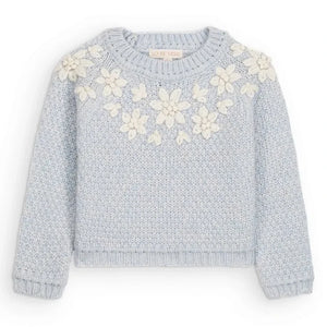 Louise Misha - Cila Alpaca sweater | Light blue