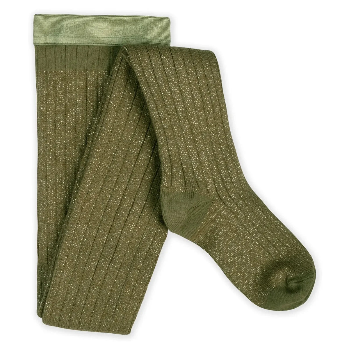 Collégien - Amélie tights with socks | Olive