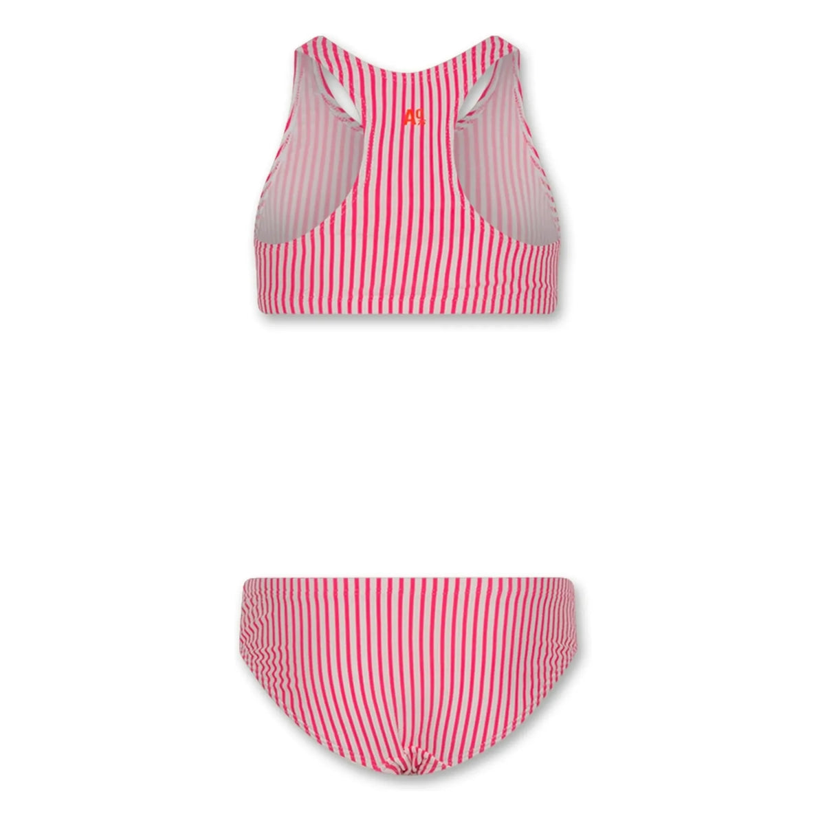 AO76 - Tare Striped Swimsuit | Pink