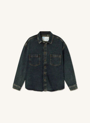 American Vintage - Lydbay Oversized Cotton Shirt | Black