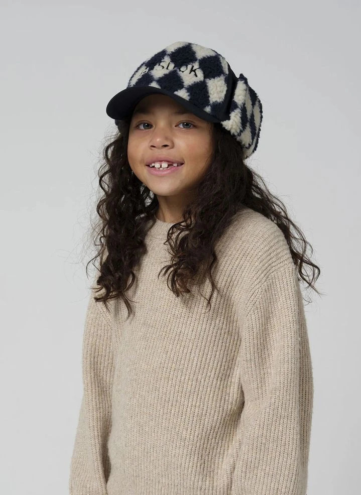 Gosoaky - Happy Clam Lined Hat | Blue