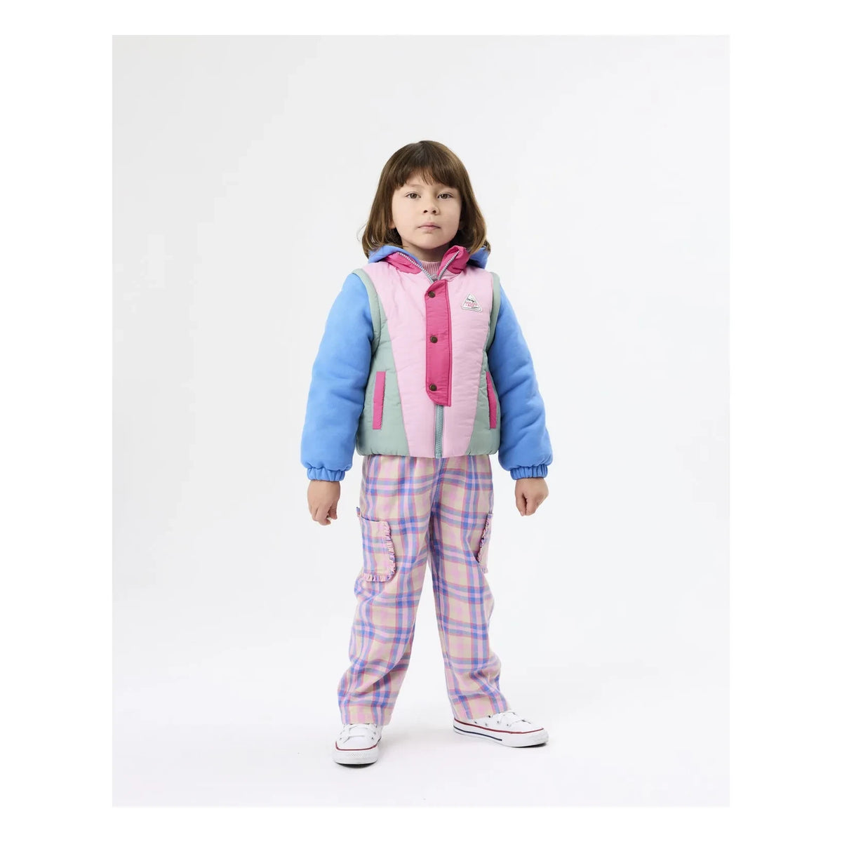 Goldie + Ace - Color Block Jacket | Pink