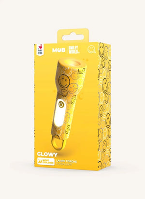 MOB - Glowy Flashlight - MOB x Smiley World | Yellow