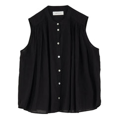 Skall Studio - Louise Organic Cotton Top | Black