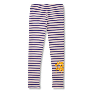Wynken - Striped Leggings | Blue
